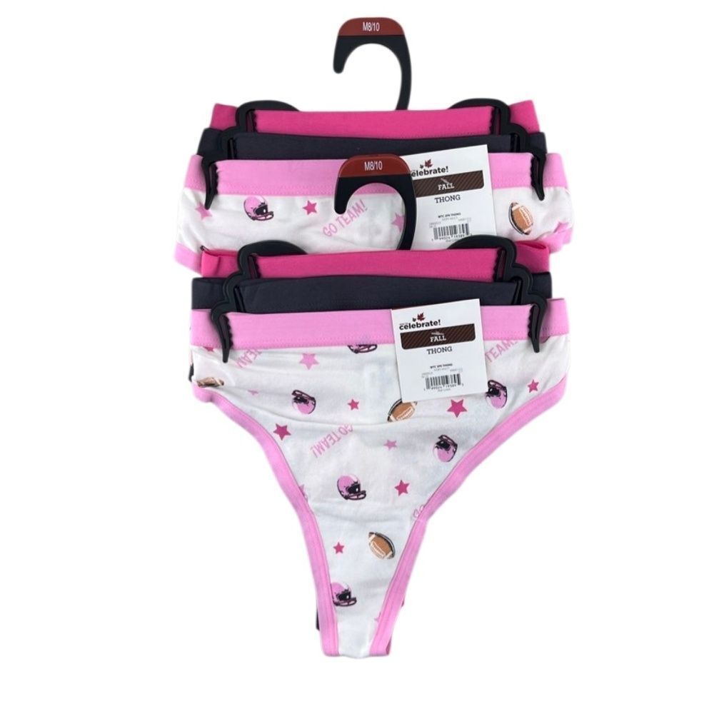 Thong Panties Underwear Cotton 2, 3-Packs Size M